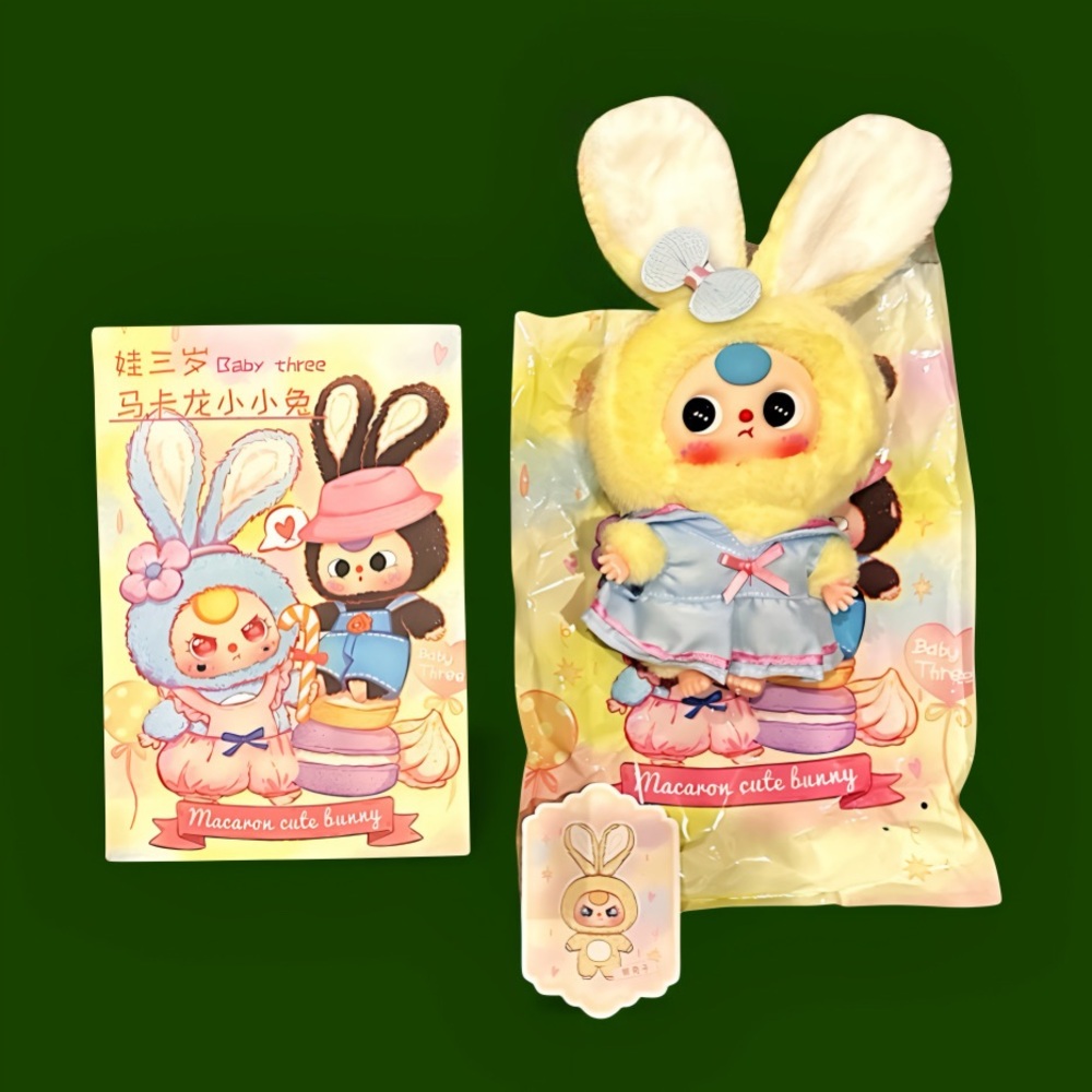 Baby Three Macaron Rabbit Stuffed Blind Box - Picture 4 of 11